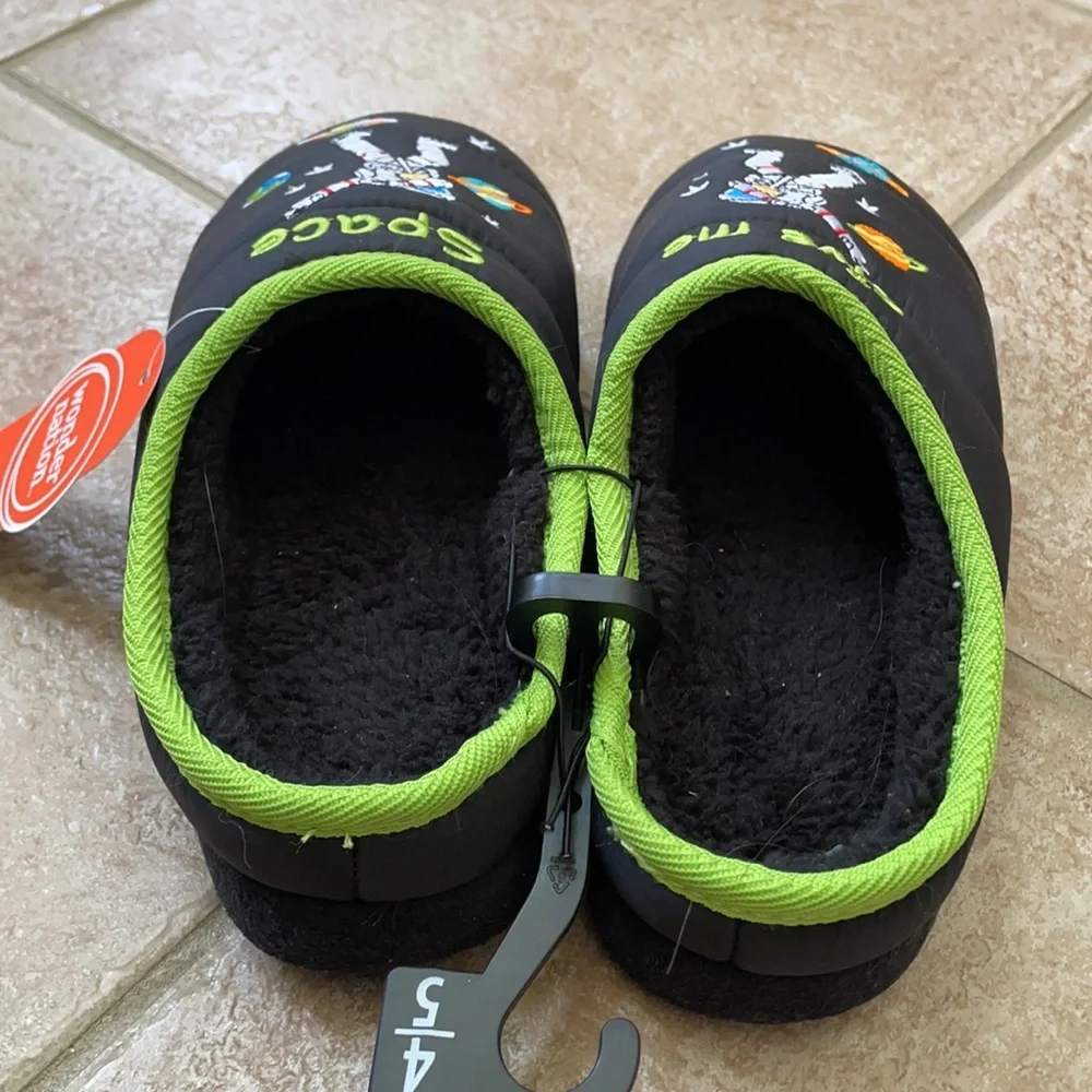 wonder nation Boys Astronaut Space Slippers